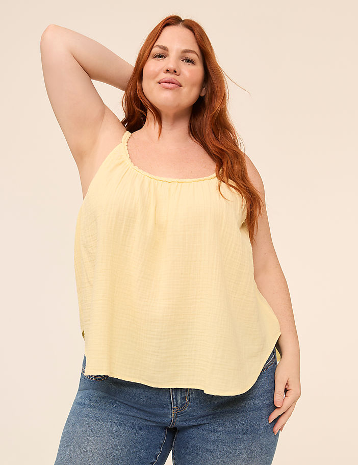 Swing Braided-Neck Tank
