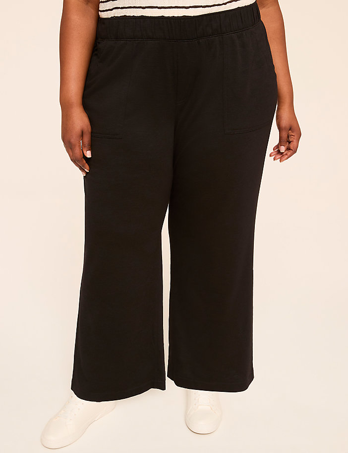 Slub Pull-On Pant