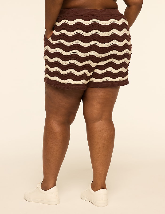 LIVI Textured Sweater Short