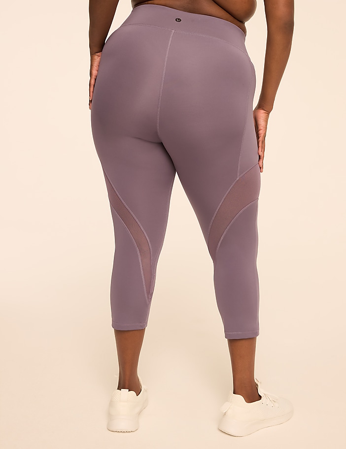 LIVI Go-Getter Wicking Mesh-Detail 21" Capri Legging