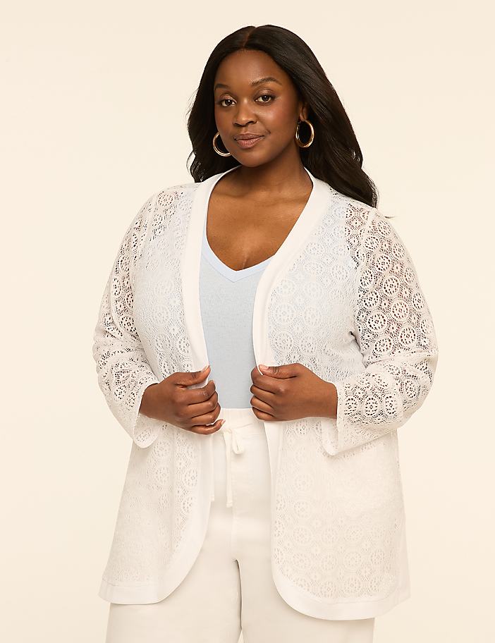 Crochet Knit Cardigan