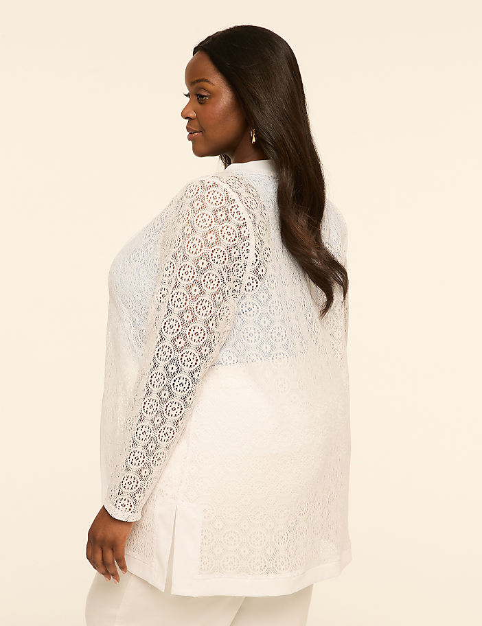 Crochet Knit Cardigan