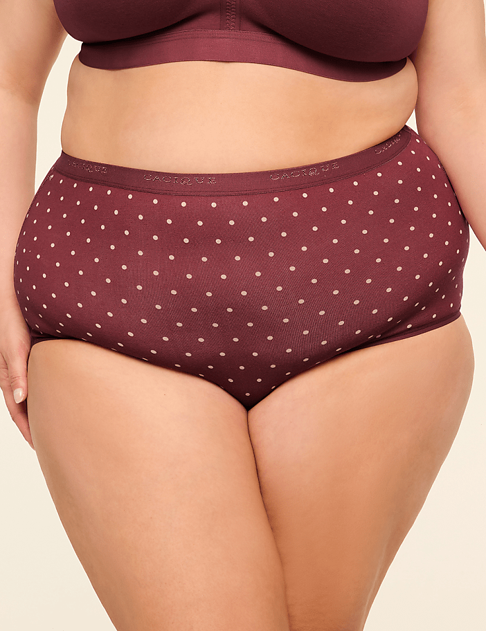 Cotton High-Waist Brief Panty
