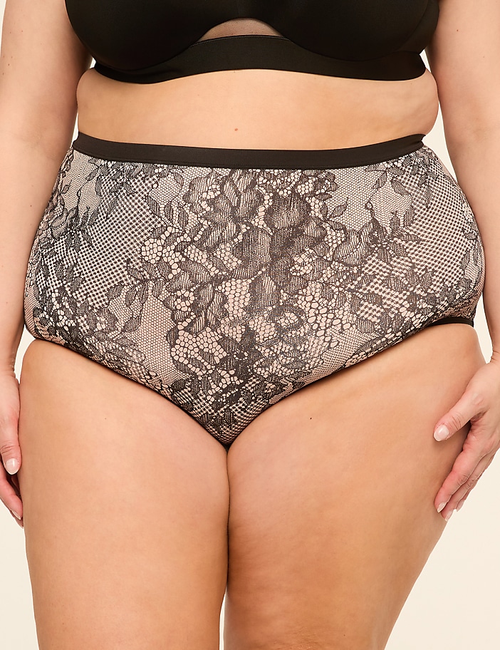 No-Show High-Waist Brief Panty