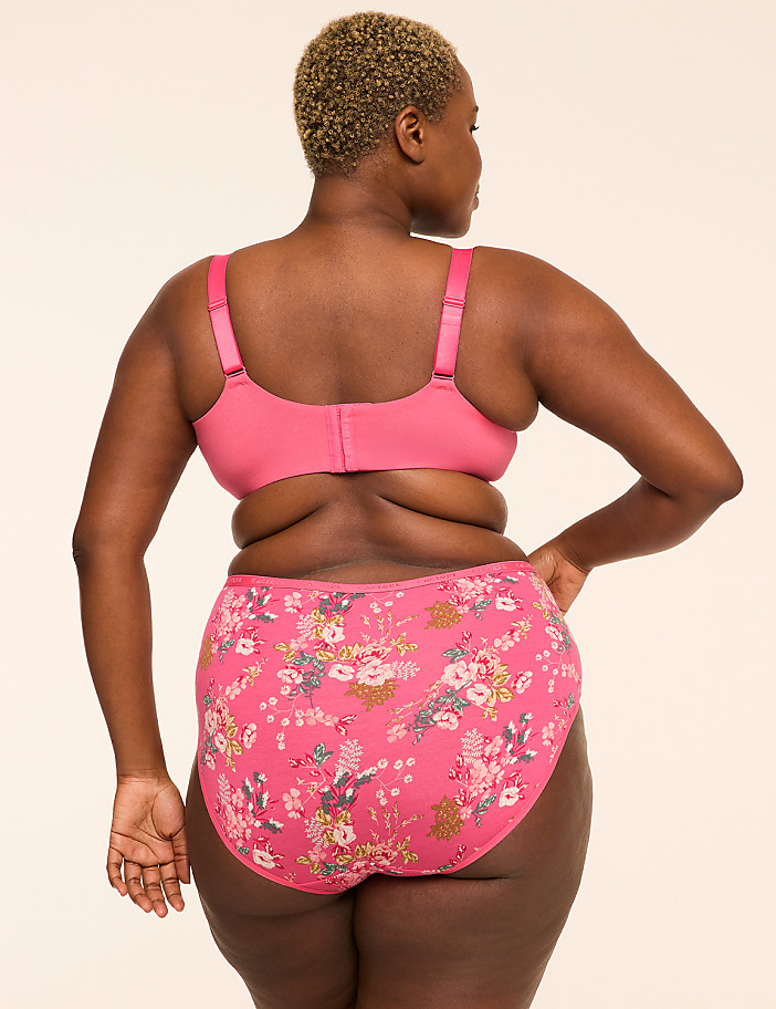 Cotton High-Leg Brief Panty