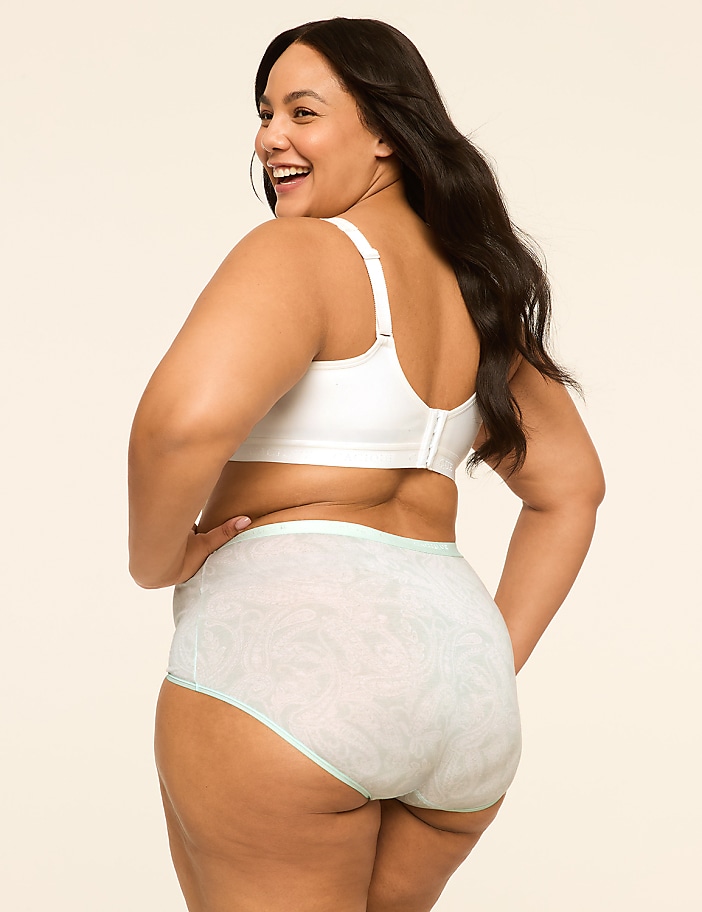 Cotton High-Waist Brief Panty