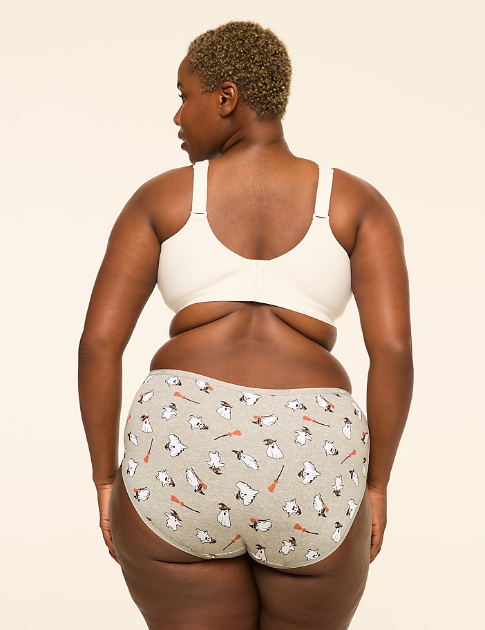 Cotton High-Leg Brief Panty