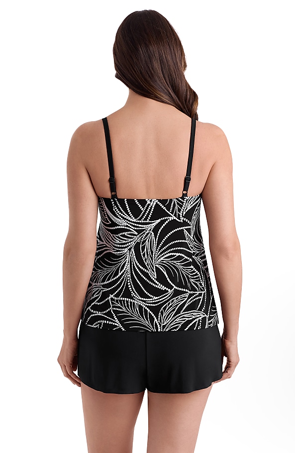Longitude by Mimi Flamingo - Faux Ruffle Shortini