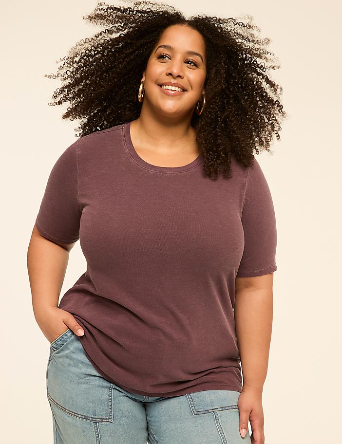 Perfect Sleeve Crew-Neck Tee