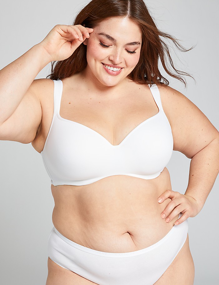 Smooth Lightly Lined Balconette Bra