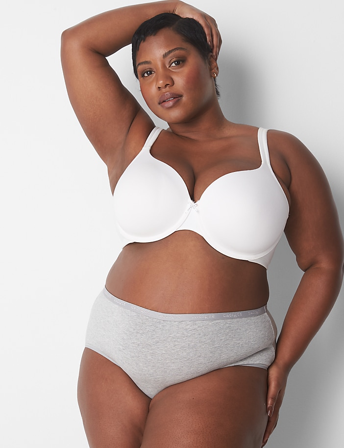 Cotton High-Leg Brief Panty