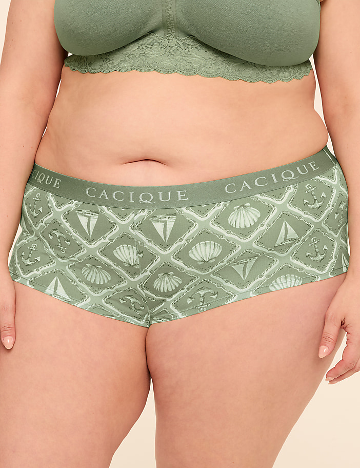Cotton Boyshort Panty With Wide Waistband