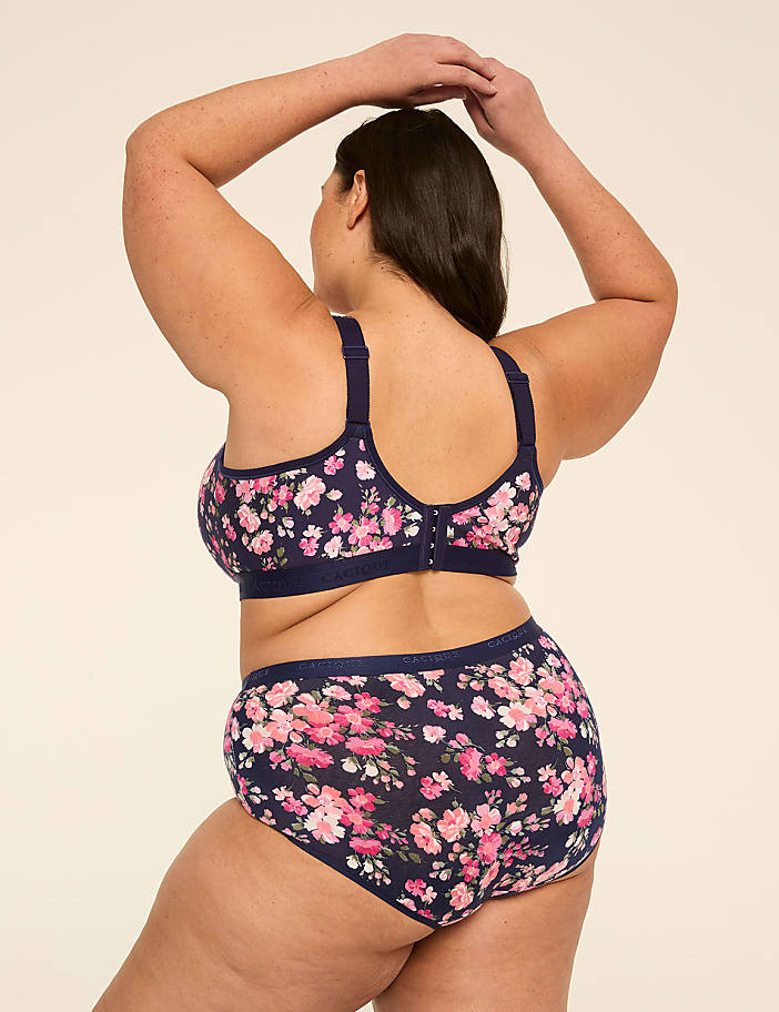Cotton Lightly Lined No-Wire Bra