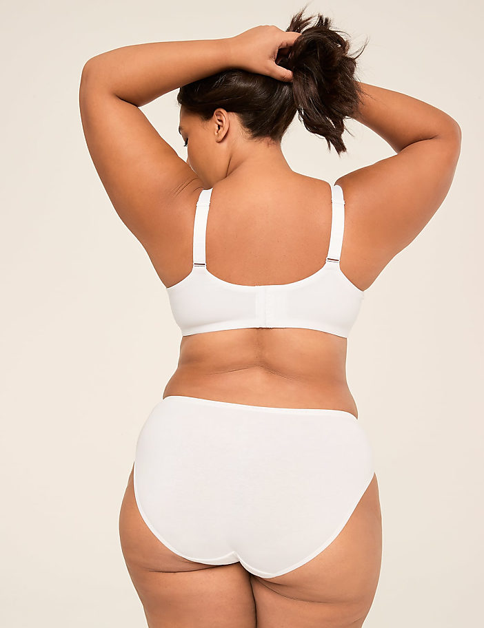 Cotton Lightly Lined T-Shirt Bra With Lace
