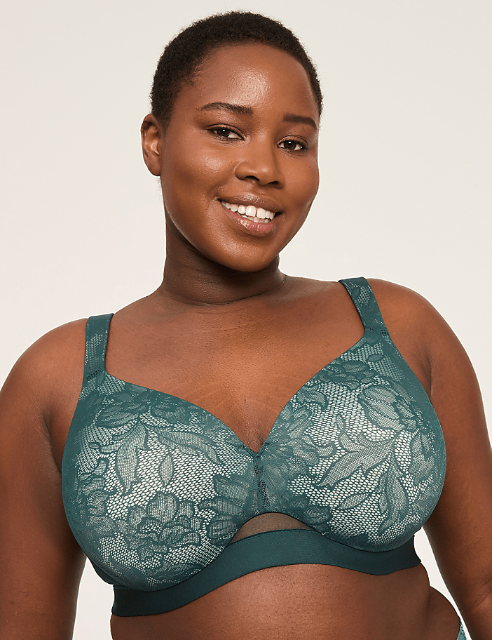 Comfort Bliss&reg; Lightly Lined Full Coverage Bra With Lace