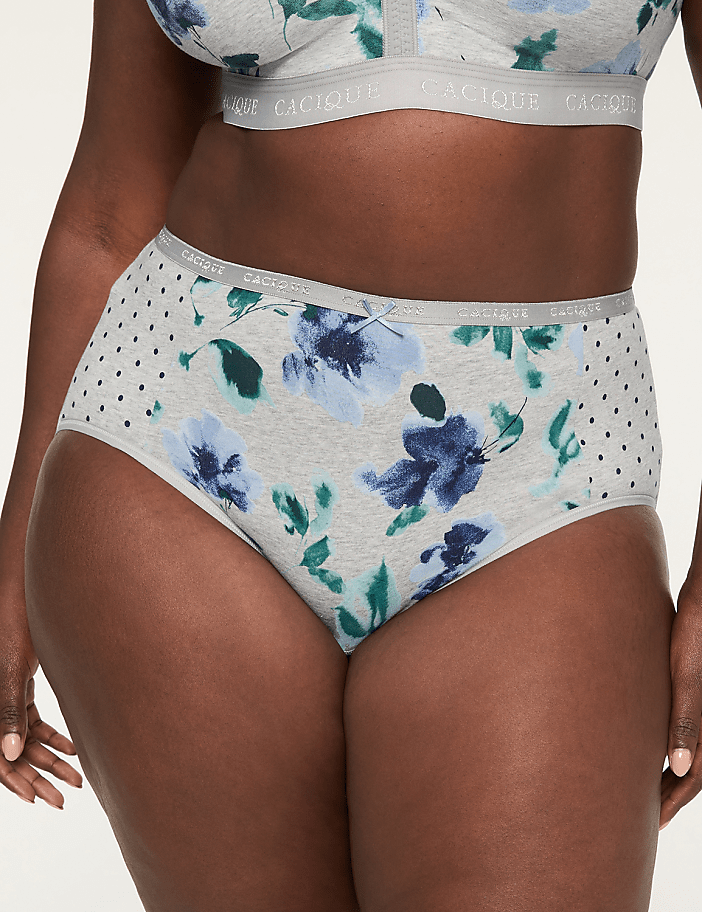 Cotton High-Leg Brief Panty