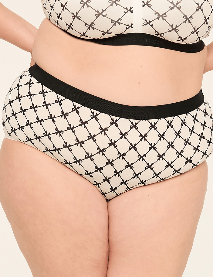 Cotton Full Brief Panty With Wide Waistband