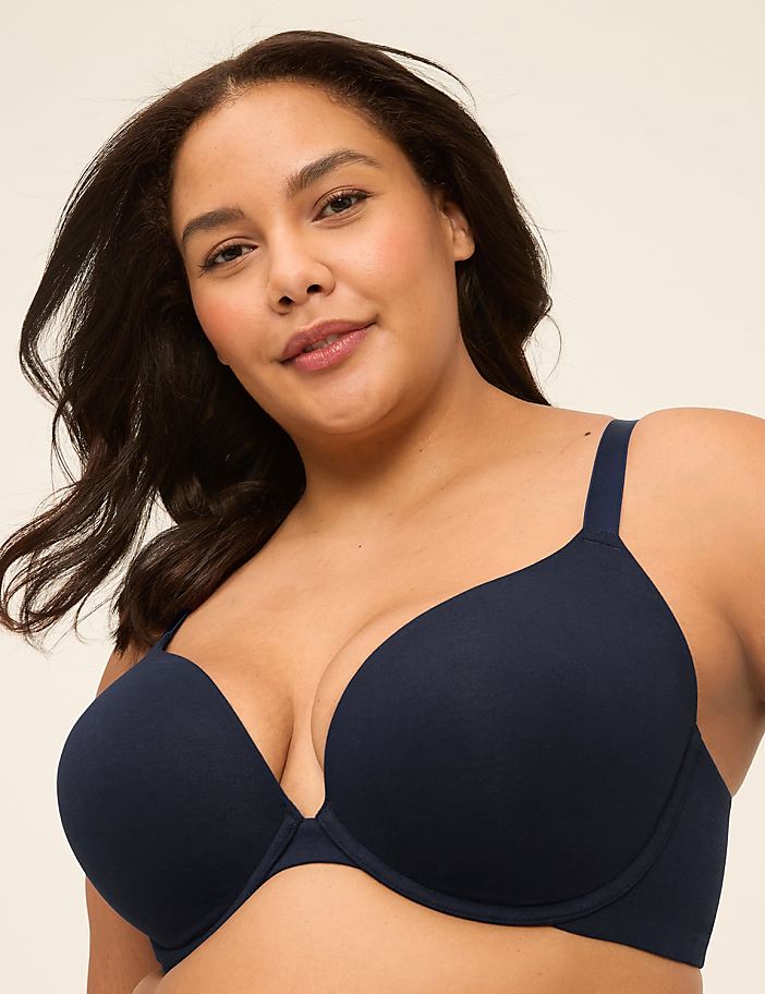 Cotton Boost Plunge Bra