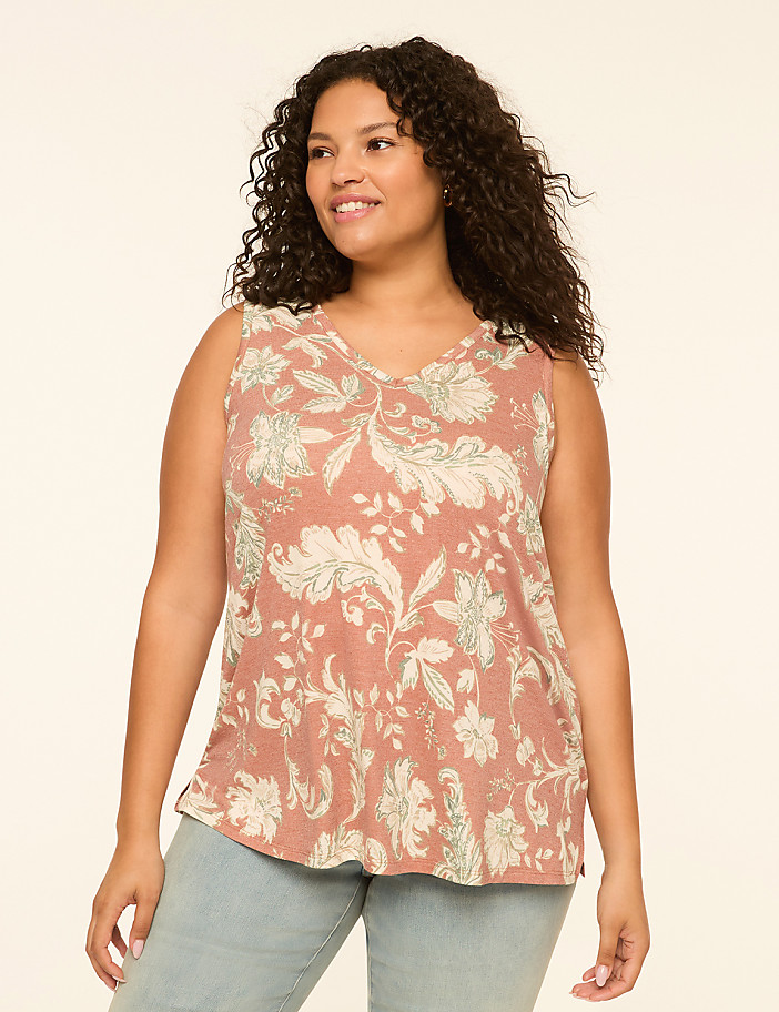 EveryWear Brushed V-Neck Tank