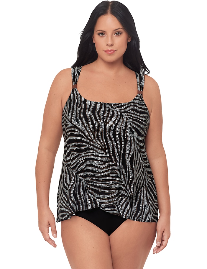 Miraclesuit Dazzle Tankini Top
