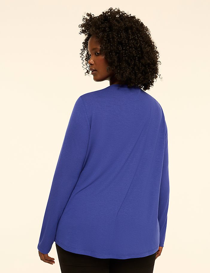 Long Sleeve V-Neck EVERYWEAR Tee F