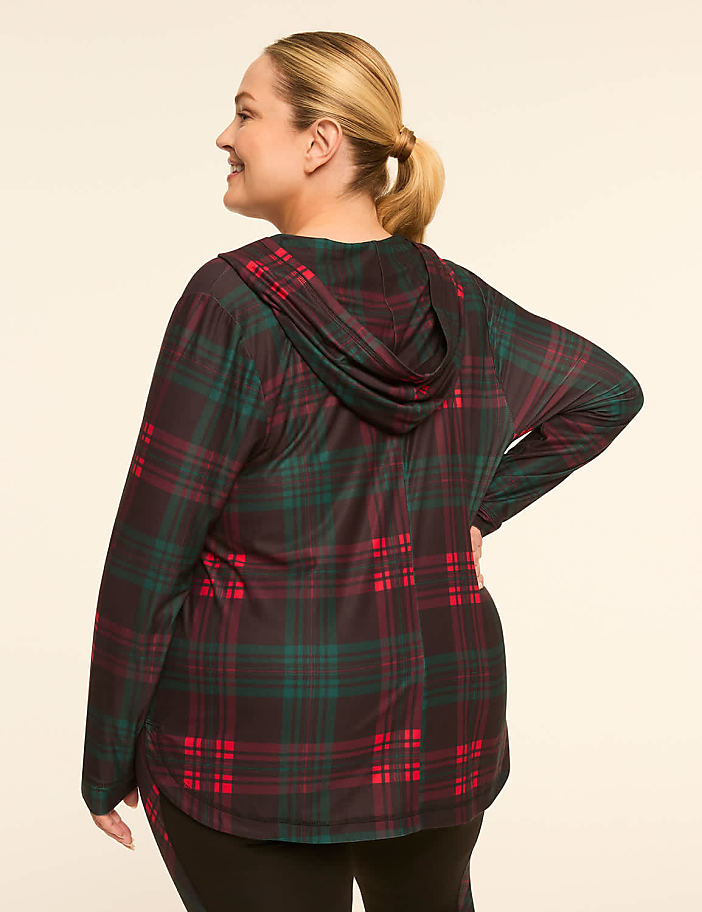 LIVI Soft Long-Sleeve V-Neck Hoodie