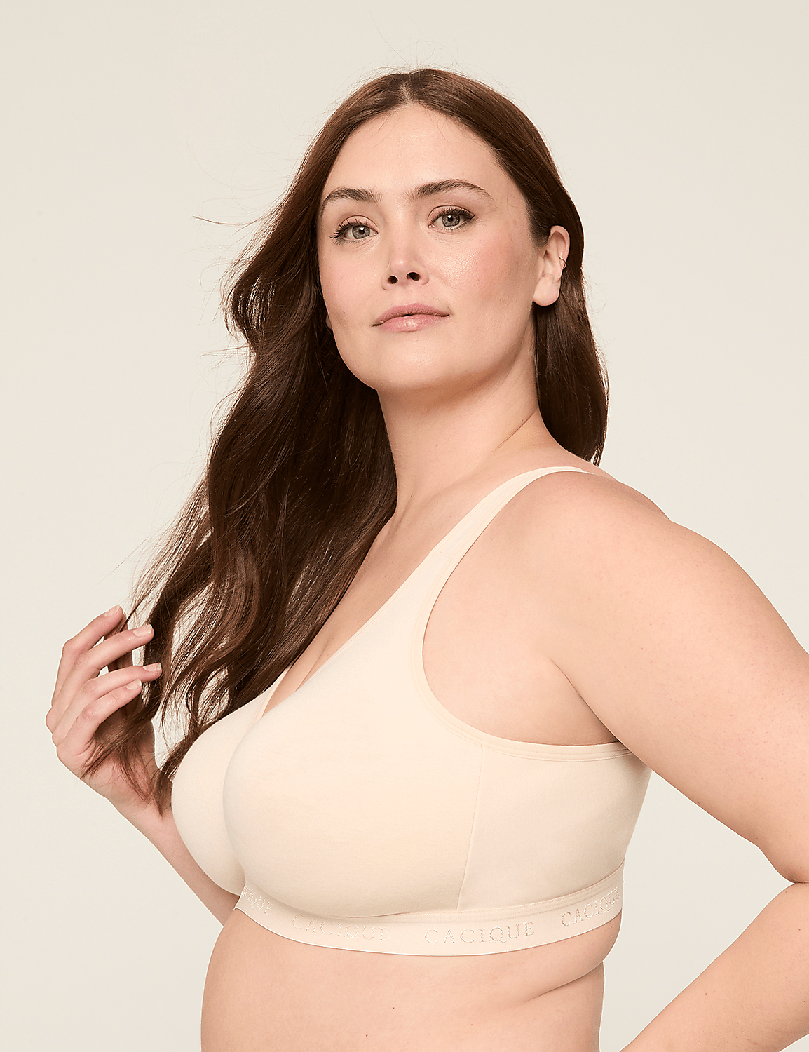 Cotton Unlined No-Wire Bra Product Image 3