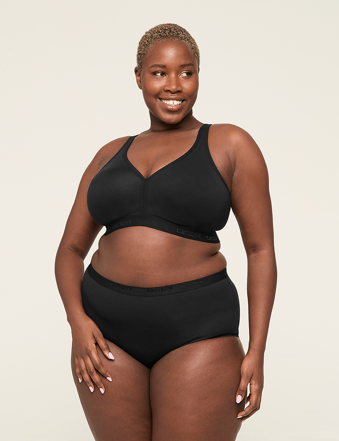 Cotton Unlined No-Wire Bra Product Image 1