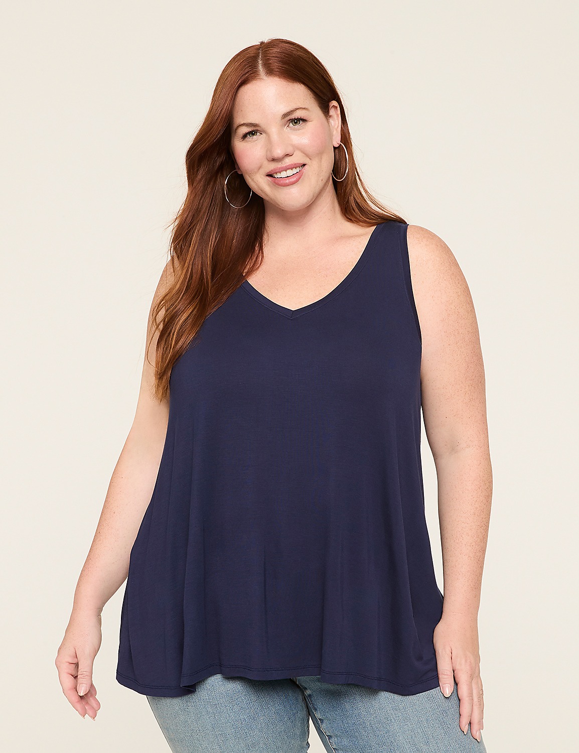 Swing V-Neck Tank Product Image 1