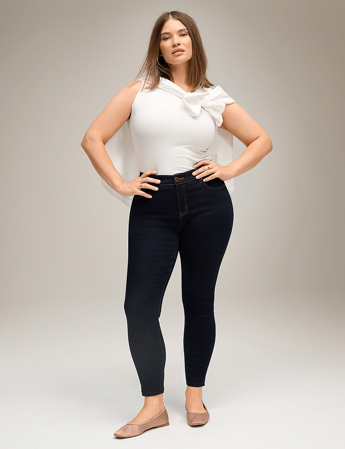 360 Flex Signature Fit Sateen Skinny Jean Product Image 3