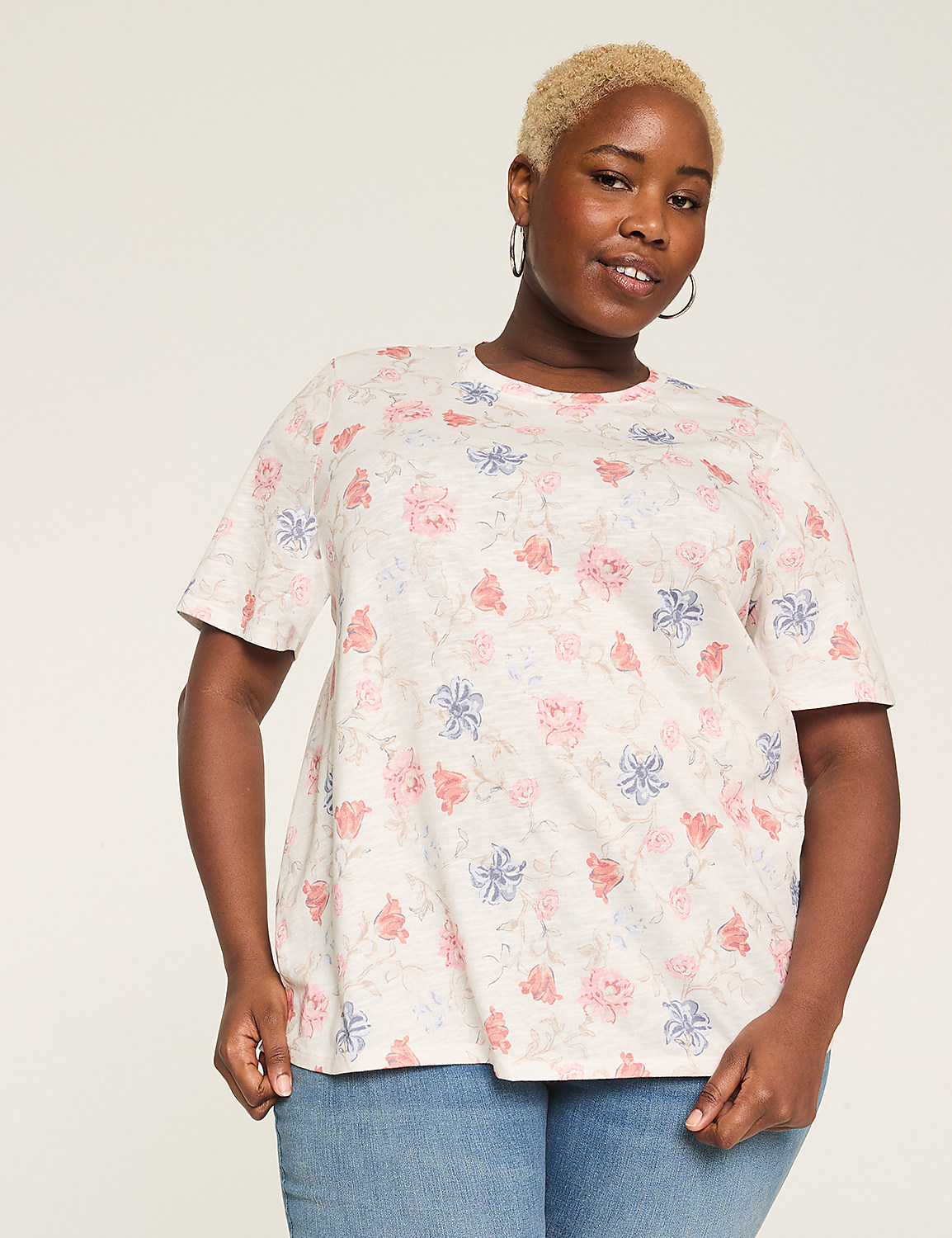 Perfect Sleeve Crew-Neck Tee Product Image 1