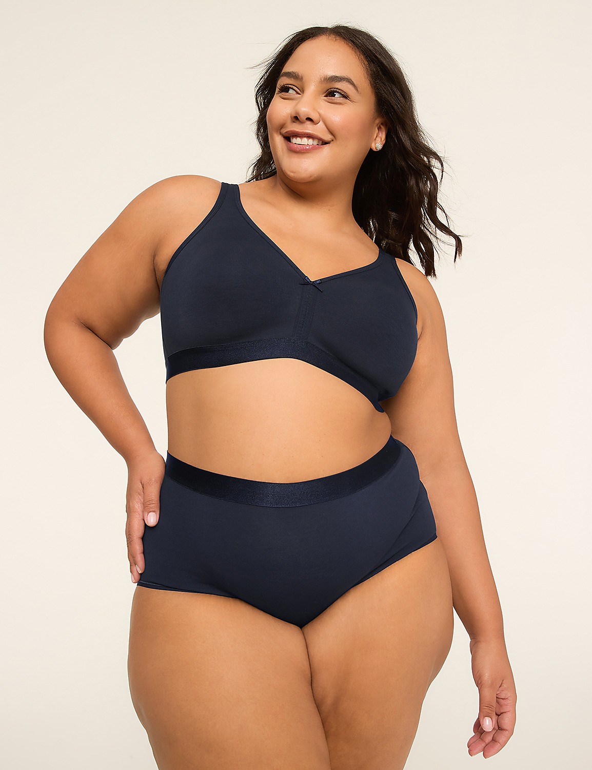 Cotton Unlined No-Wire Bra Product Image 4