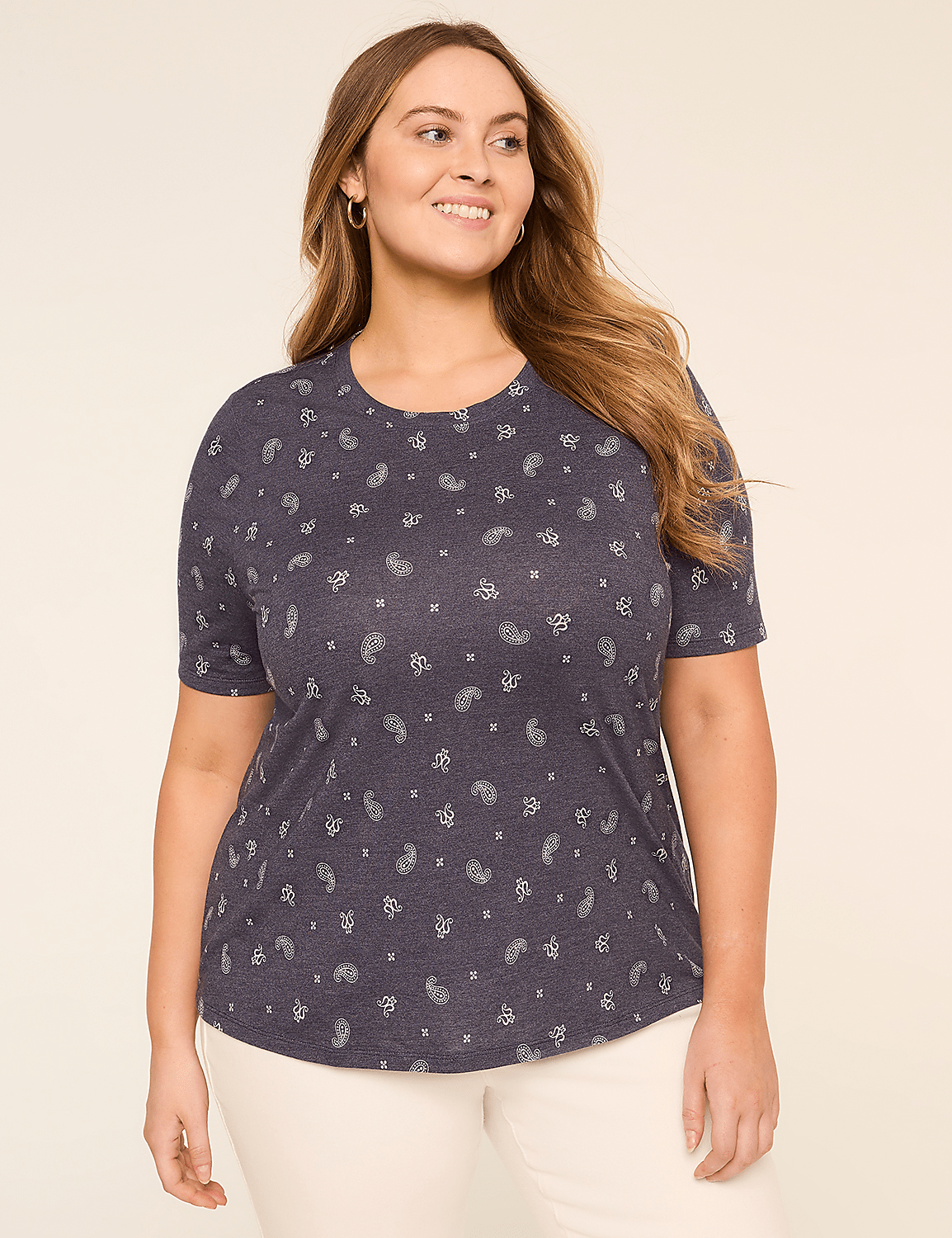 Perfect Sleeve Crew-Neck Tee Product Image 1