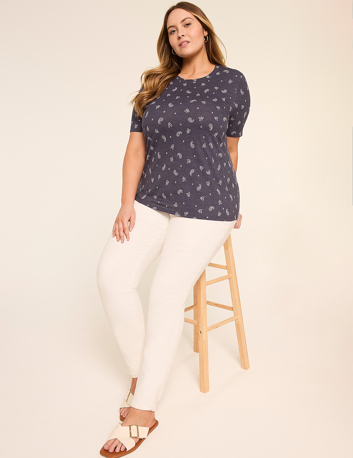 Perfect Sleeve Crew-Neck Tee Product Image 3