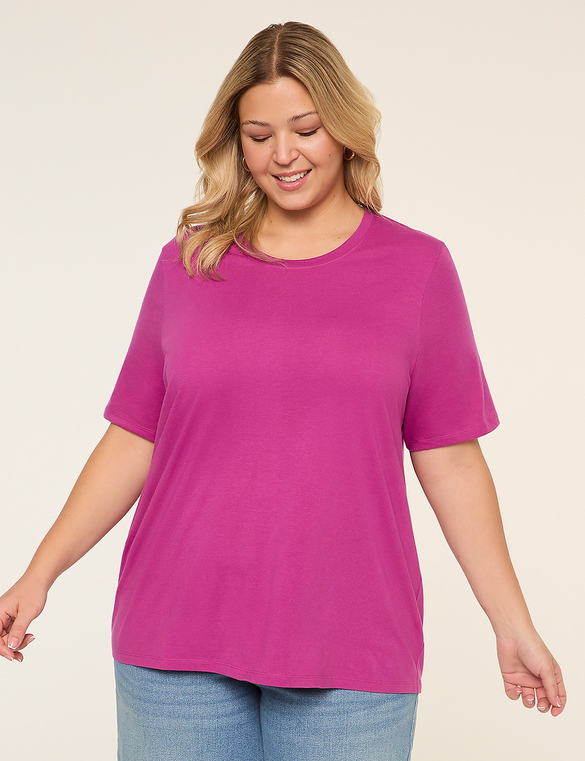Perfect Sleeve Crew-Neck Tee Product Image 1