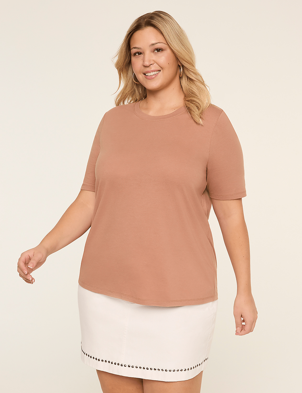 Perfect Sleeve Crew-Neck Tee Product Image 1