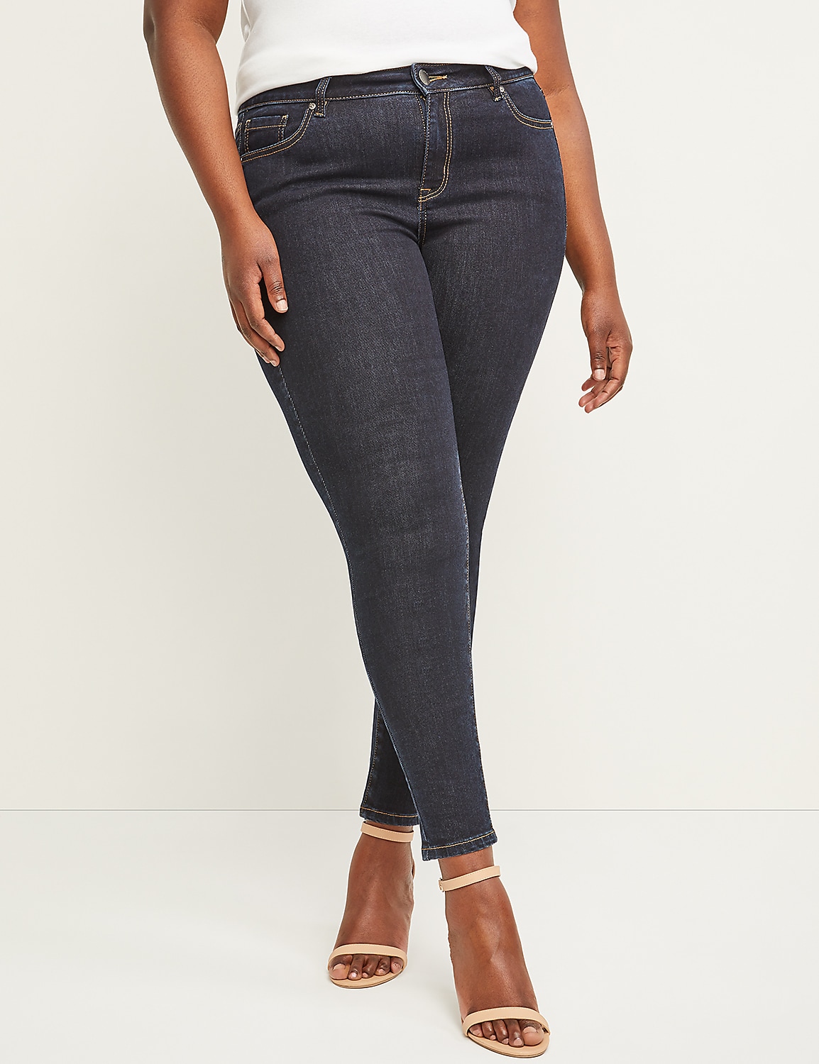 360 Flex Signature Fit Skinny Jean - Rinse Dark Wash Product Image 2