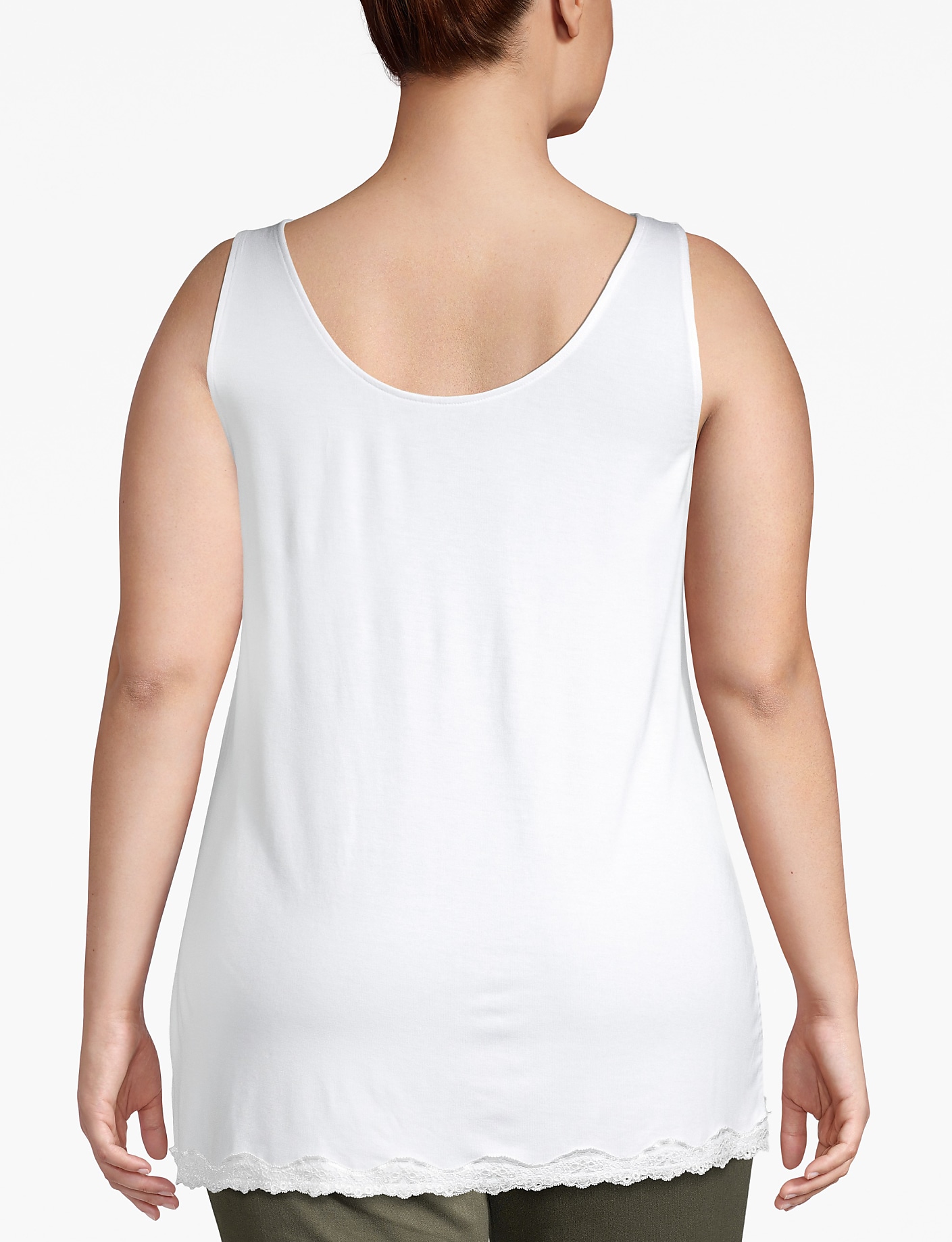 Lace-Trim Tank Product Image 2
