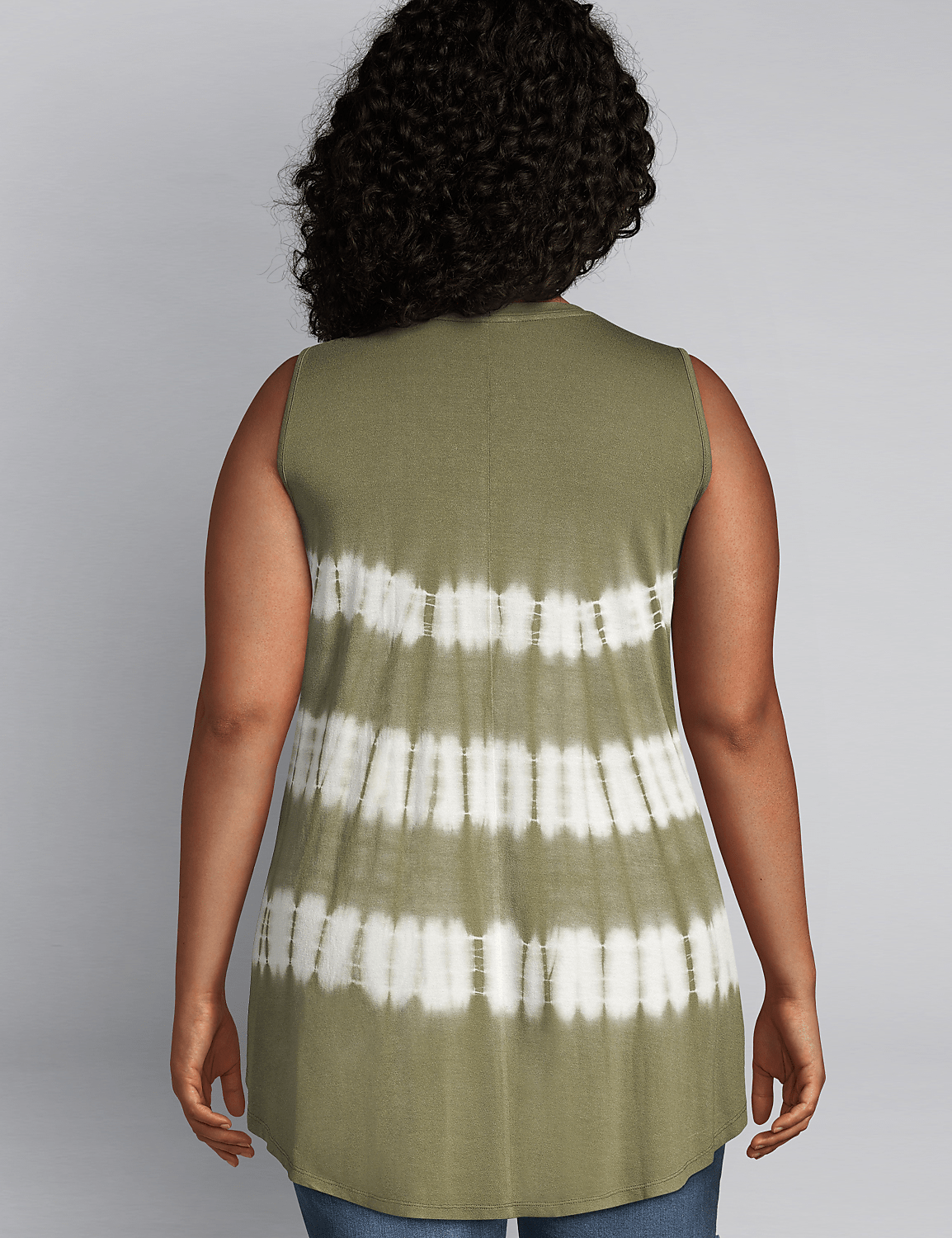 Shirred-Yoke Swing Tunic Product Image 2