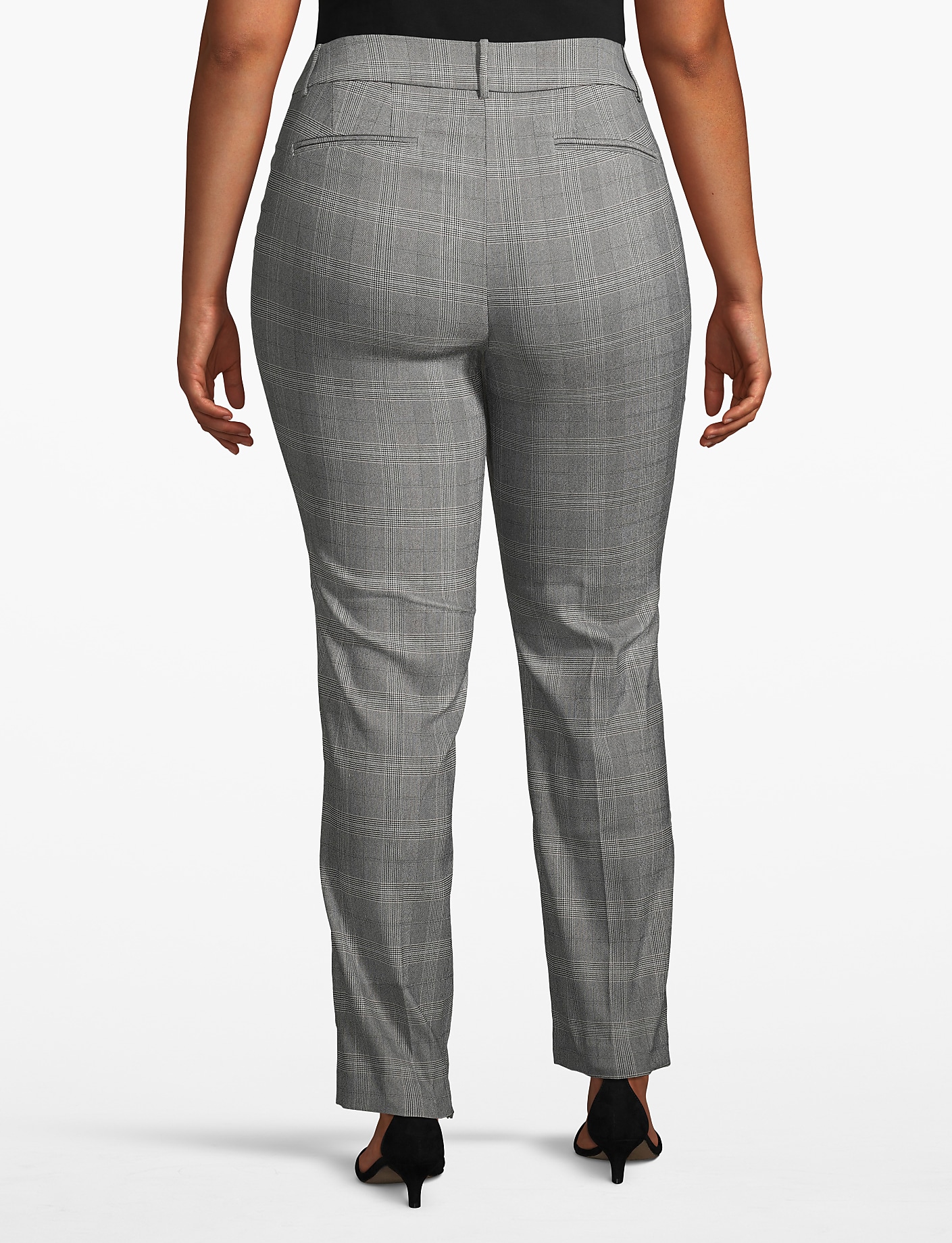 Lane Essentials Madison Straight Pant - Plaid Product Image 2