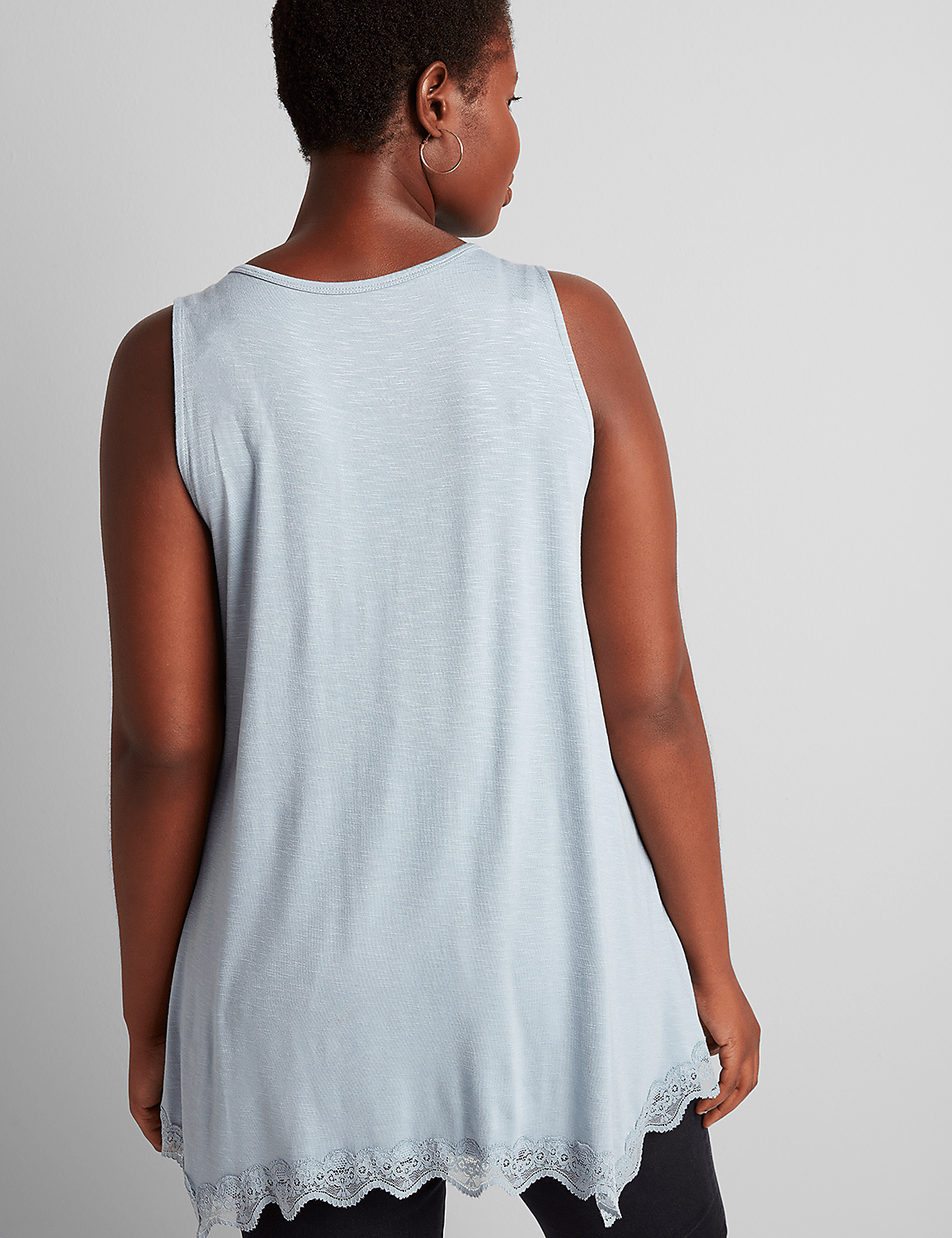 Lace-Trim Swing Tank Product Image 2