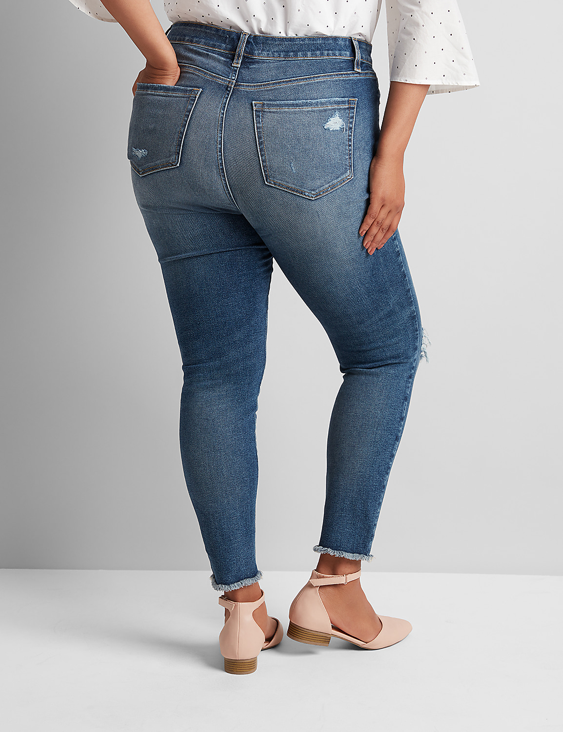 Signature Fit High-Rise Skinny Jean - Medium Wash Product Image 2