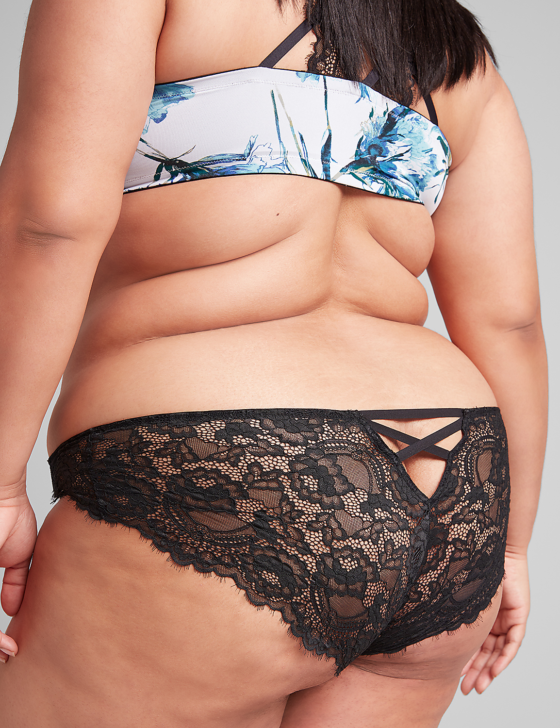 Strappy-Back Lace Cheeky Product Image 2