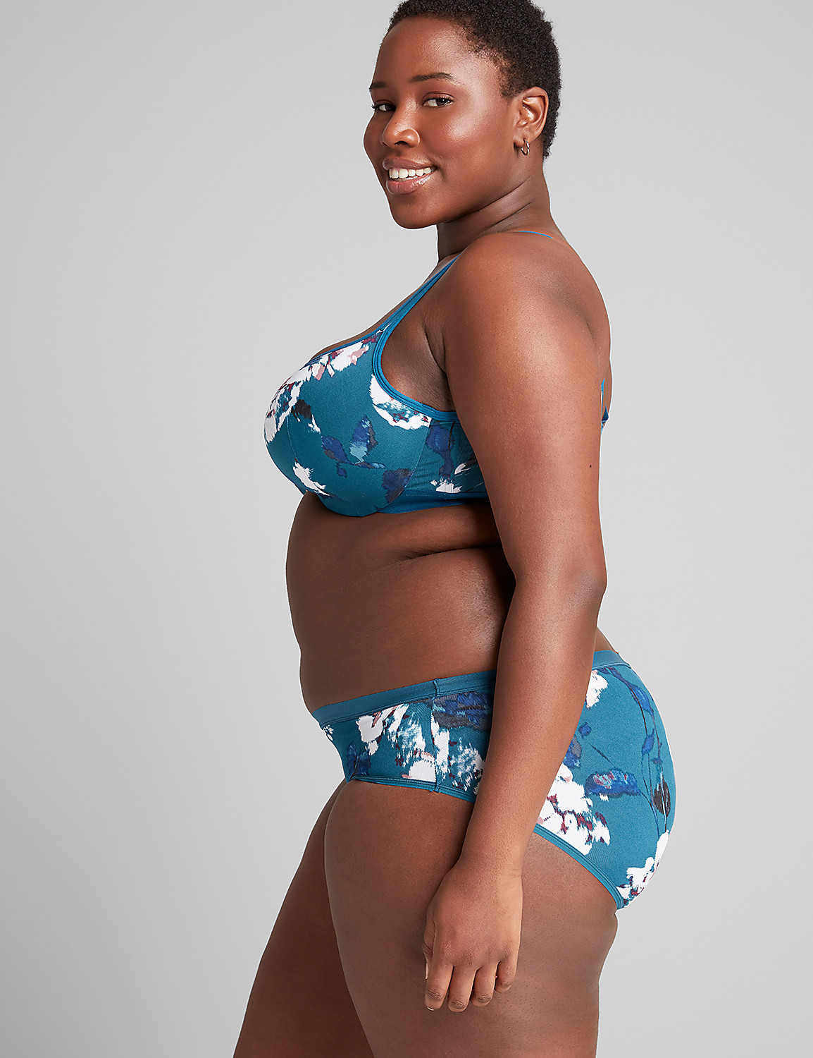 Smooth Lightly Lined Balconette Bra Product Image 3