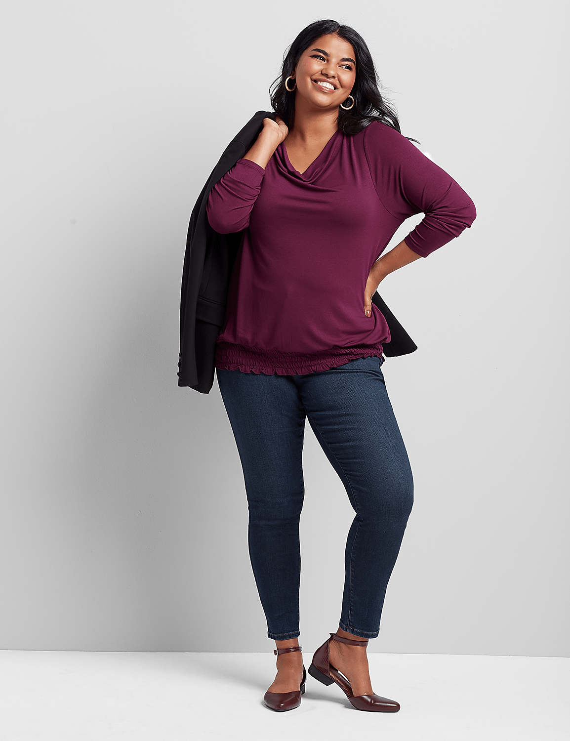 High-Rise 3-Button Jegging Product Image 3