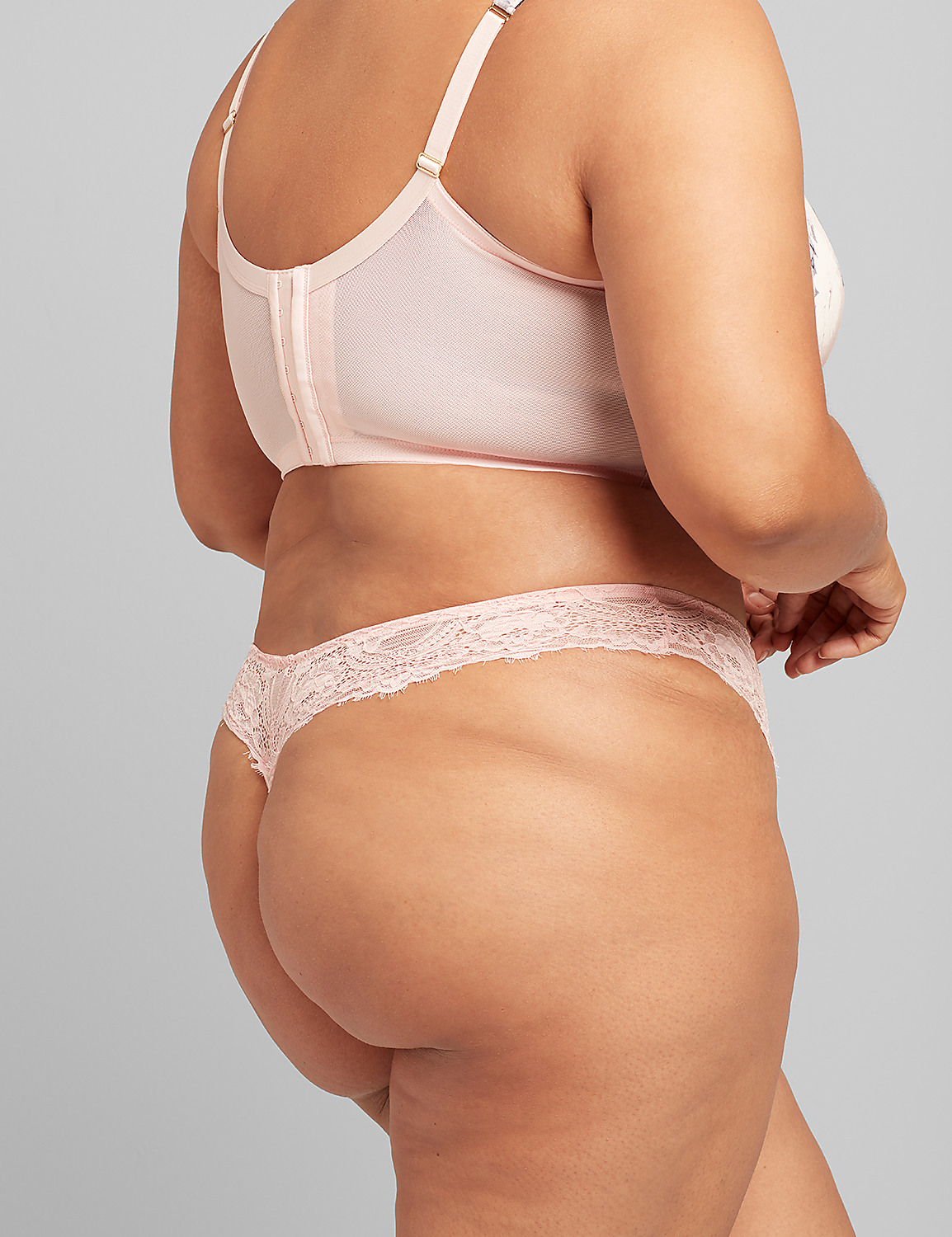 Longline Lightly Lined French Balconette Bra Product Image 2