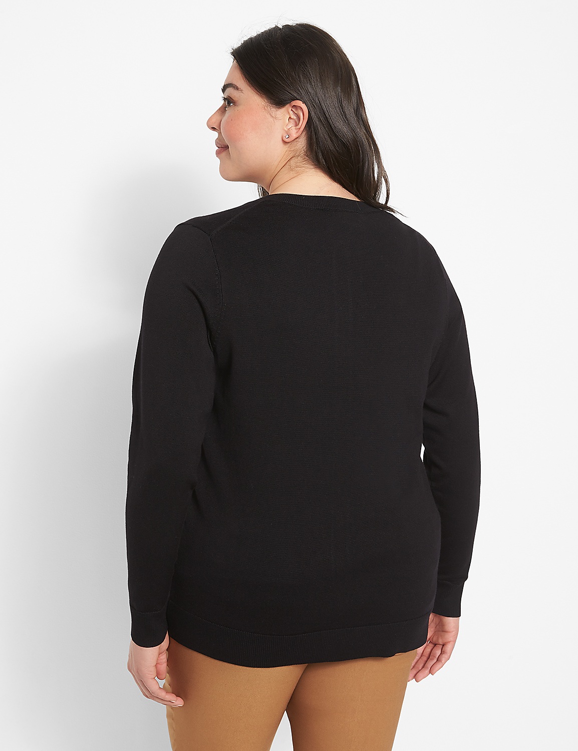 Button-Front Cardigan Product Image 2