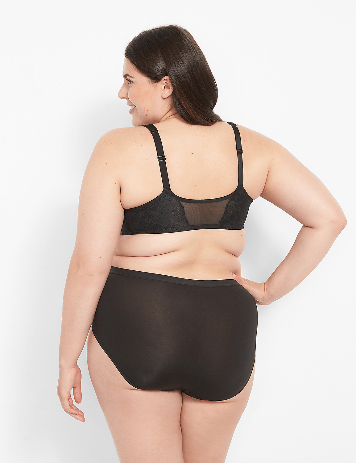 Front-Close Lightly Lined Full Coverage Bra Product Image 2