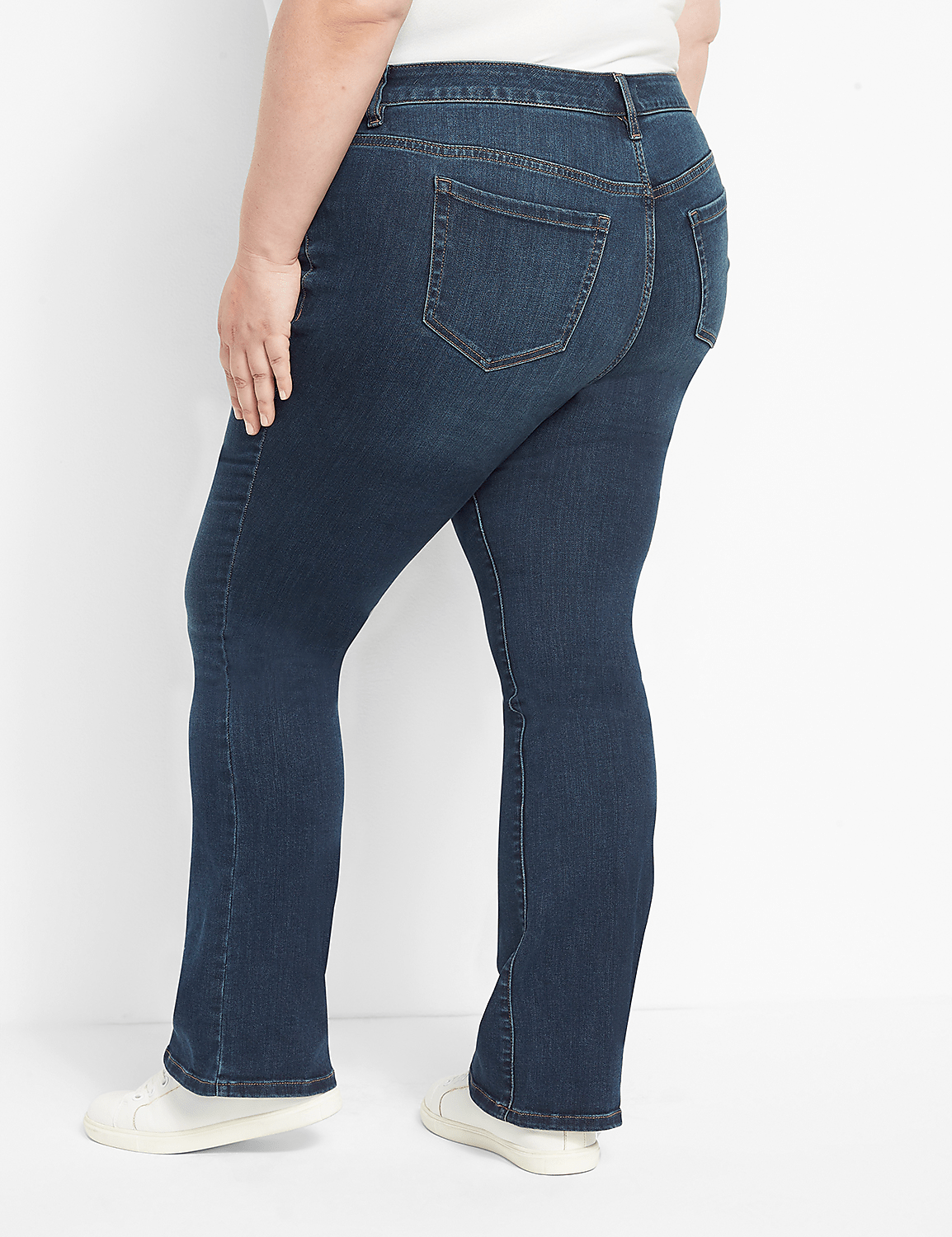 Straight Fit High-Rise Boot Jean Product Image 2