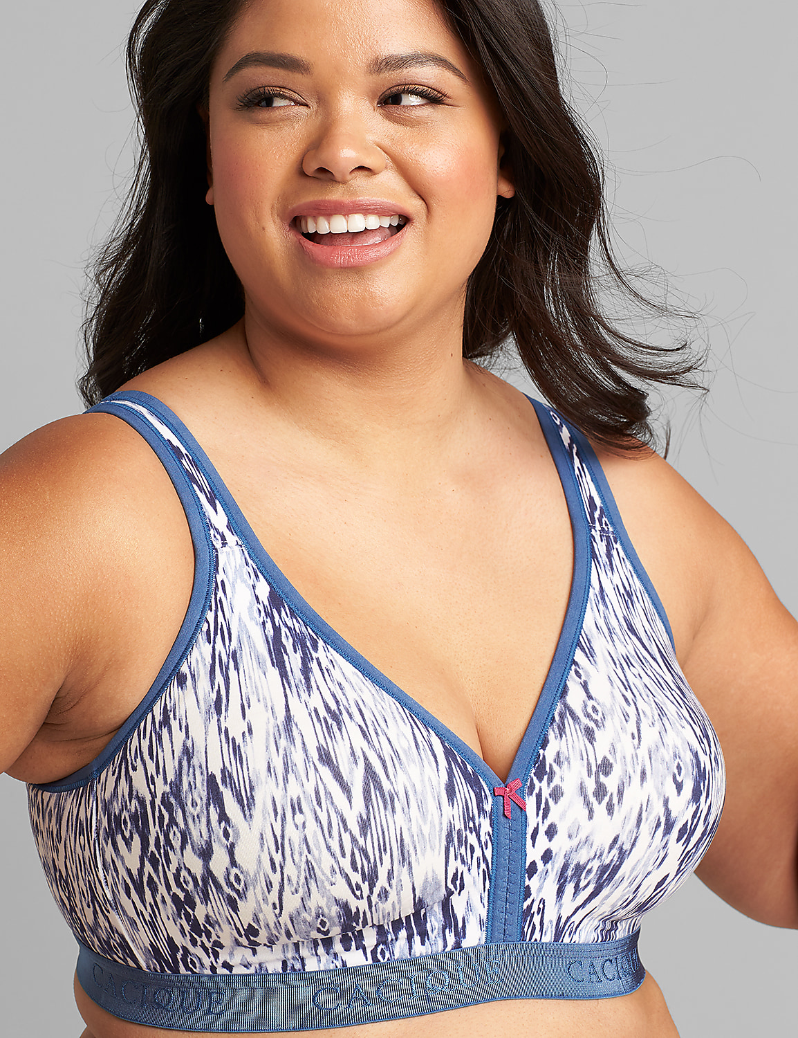 Cotton Lightly Lined No-Wire Full Coverage Bra Product Image 4